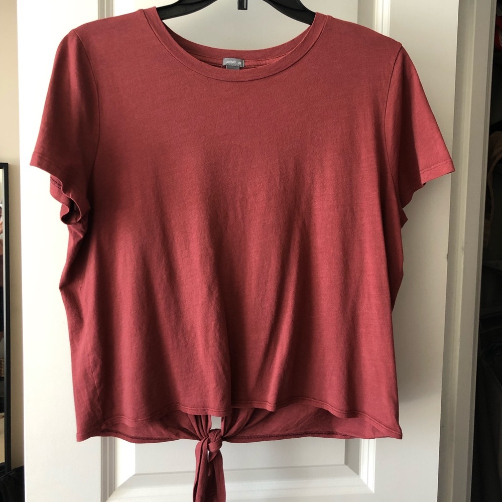 Aerie Tee with tie in back
